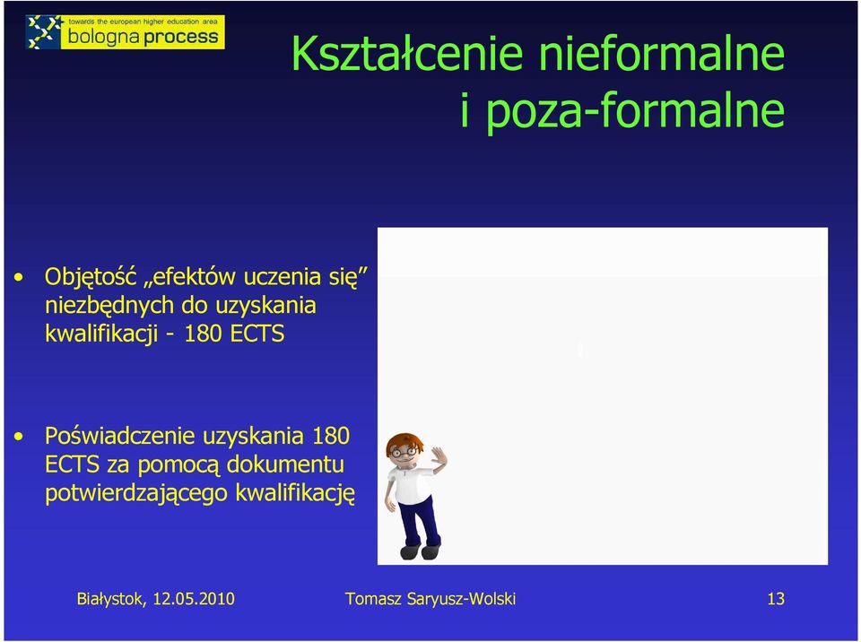 Poświadczenie uzyskania 180 ECTS za pomocą dokumentu