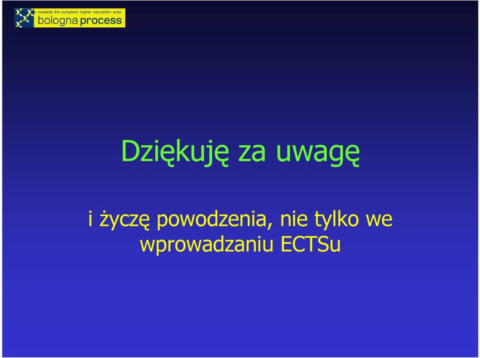 powodzenia, nie