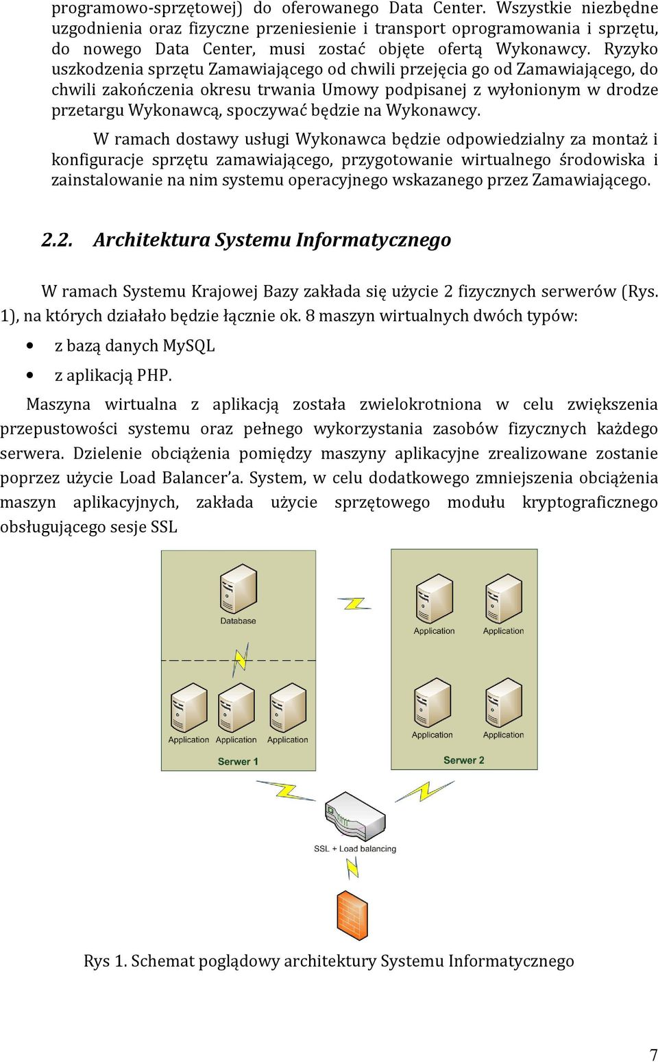 Ryzyko uszkodzenia sprzętu Zamawiającego od chwili przejęcia go od Zamawiającego, do chwili zakończenia okresu trwania Umowy podpisanej z wyłonionym w drodze przetargu Wykonawcą, spoczywać będzie na