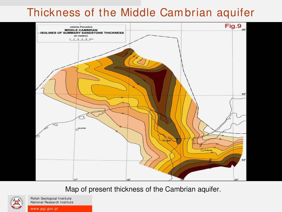 aquifer Map of present