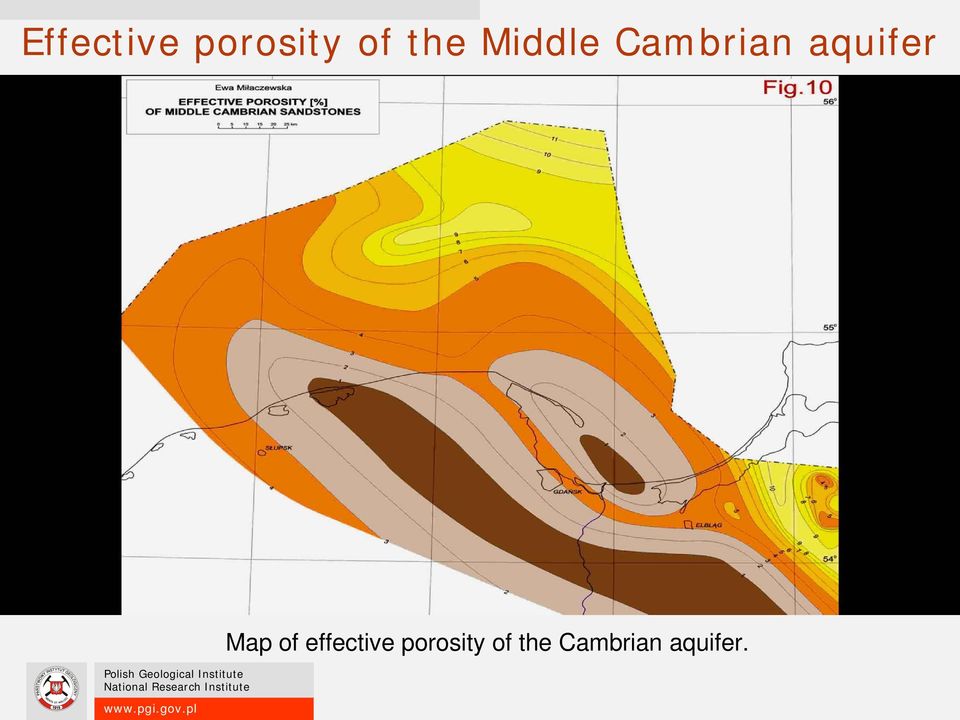 aquifer Map of effective