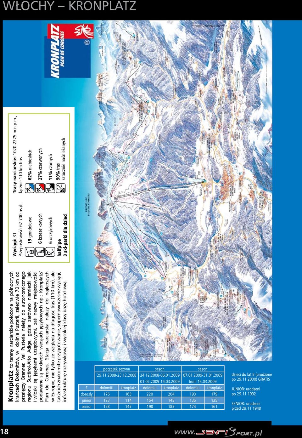 : Kronplatz/ Plan de Corones.