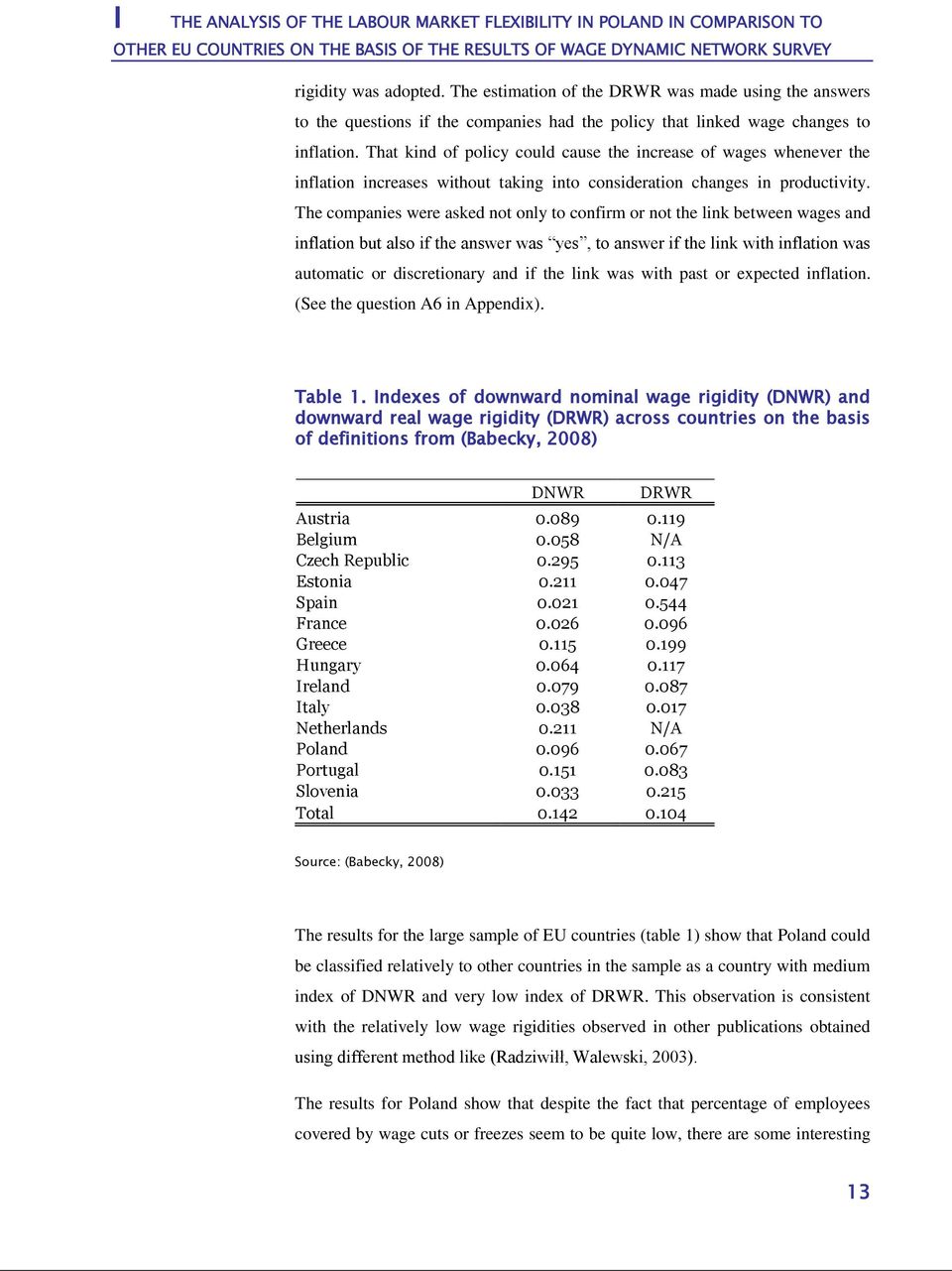 That kind of policy could cause the increase of wages whenever the inflation increases without taking into consideration changes in productivity.