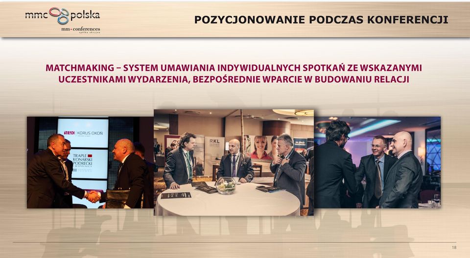 indywidualnych spotkań ze wskazanymi