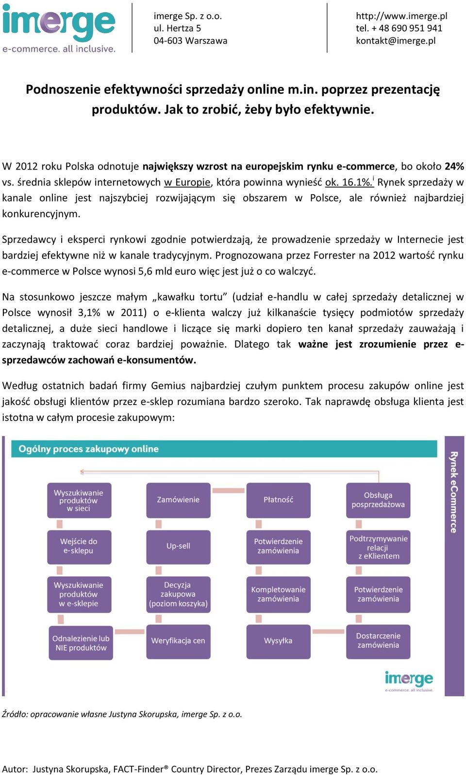 i Rynek sprzedaży w kanale online jest najszybciej rozwijającym się obszarem w Polsce, ale również najbardziej konkurencyjnym.