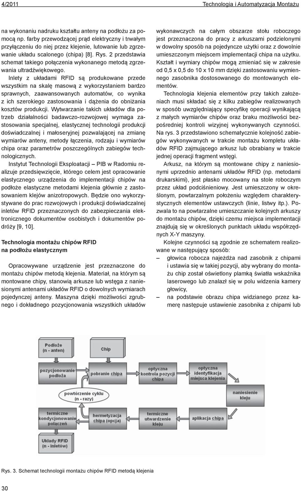 2 przedstawia schemat takiego połączenia wykonanego metodą zgrzewania ultradźwiękowego.