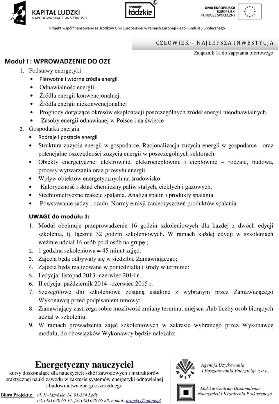 Gospodarka energią Rodzaje i postacie energii Struktura zużycia energii w gospodarce.