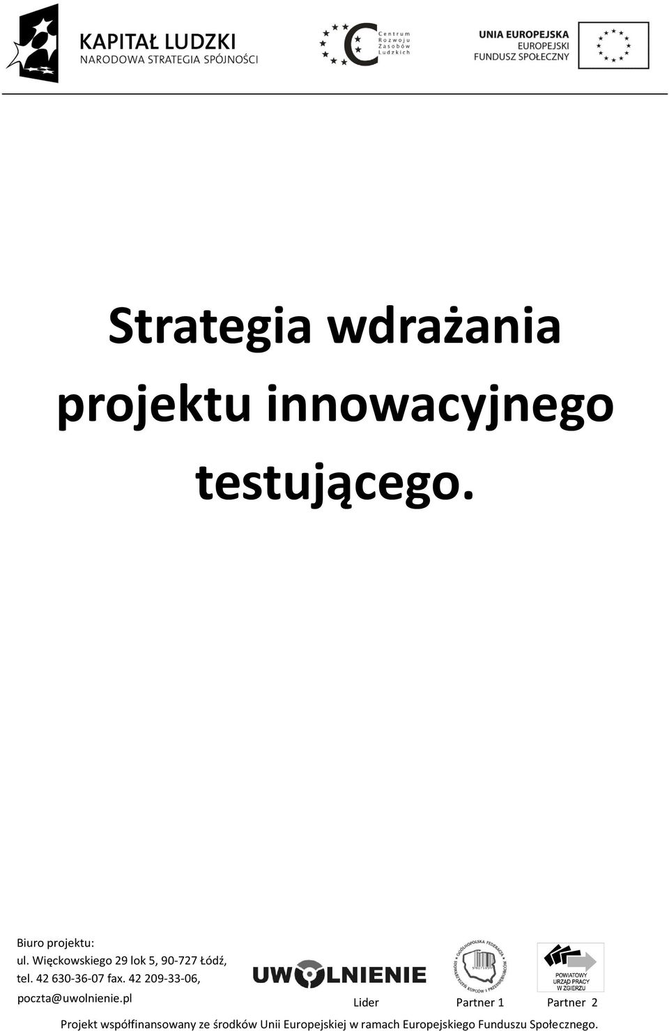 projektu