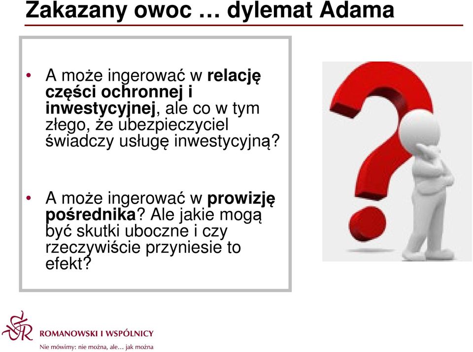 świadczy usługę inwestycyjną?