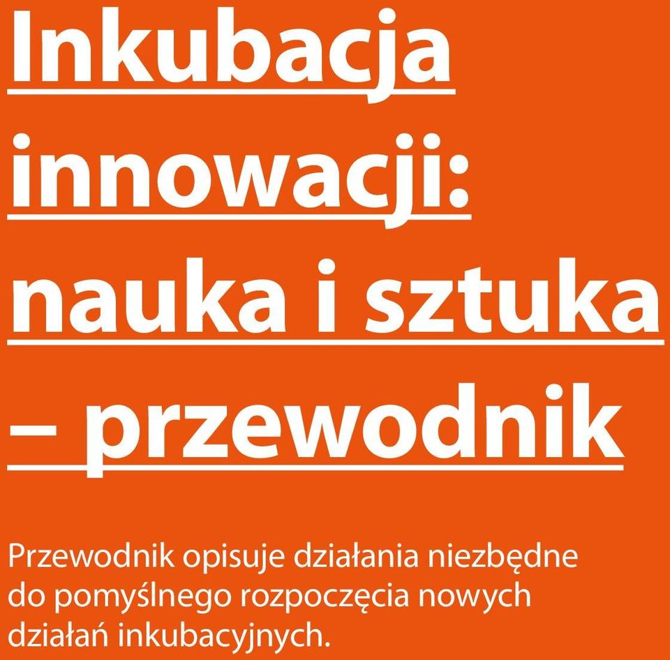 działania niezbędne do pomyślnego