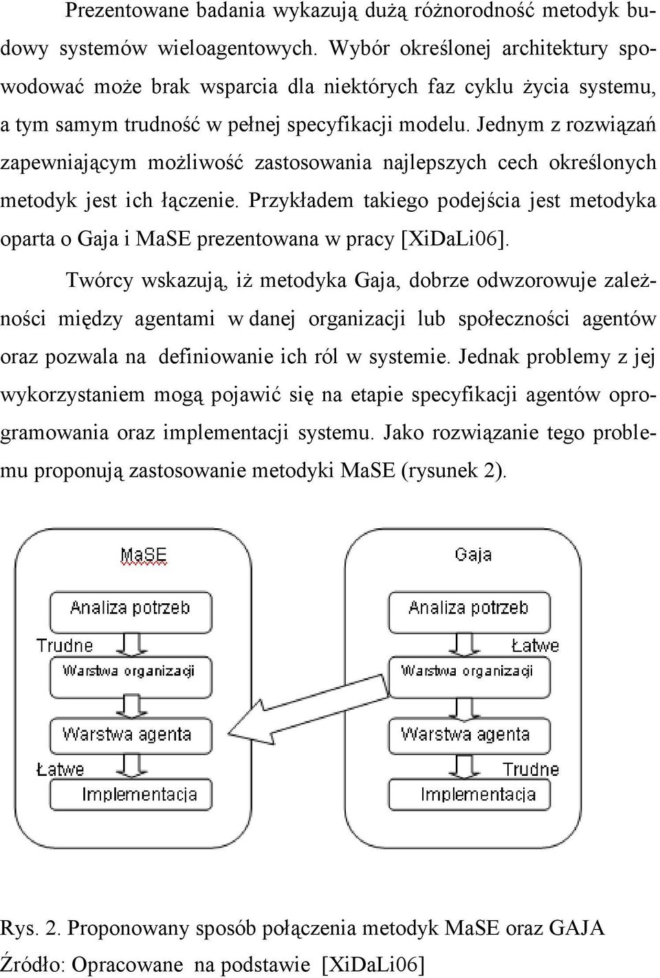 Jednym z rozwiązań zapewniającym moŝliwość zastosowania najlepszych cech określonych metodyk jest ich łączenie.