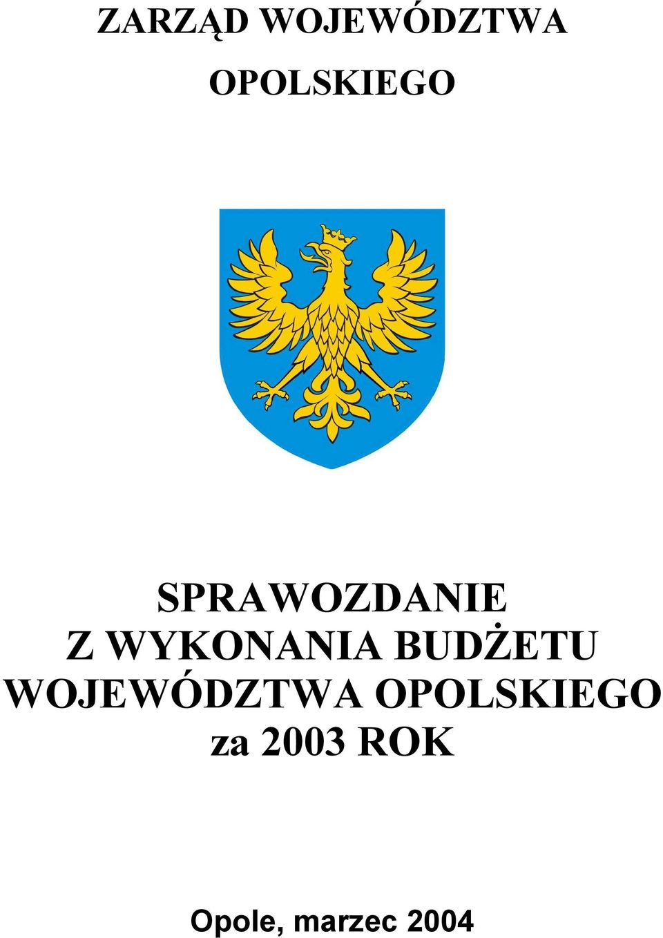 WYKONANIA BUDŻETU