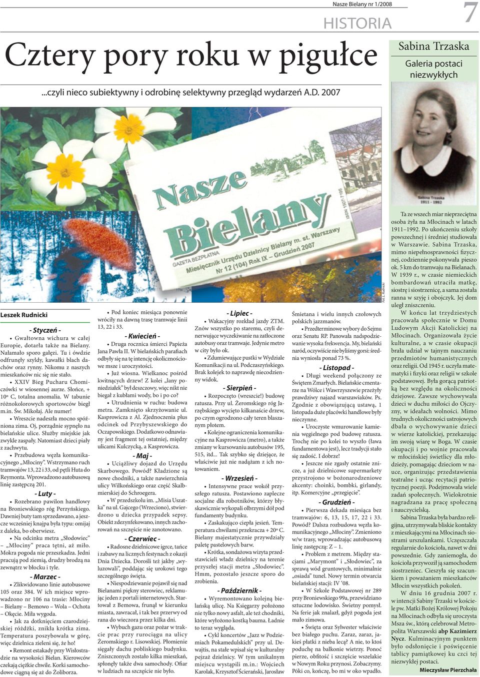 Nikomu z naszych mieszkańców nic się nie stało. XXIV Bieg Pucharu Chomiczówki w wiosennej aurze. Słońce, + 10º C, totalna anomalia. W tabunie różnokolorowych sportowców biegł m.in. Św. Mikołaj.