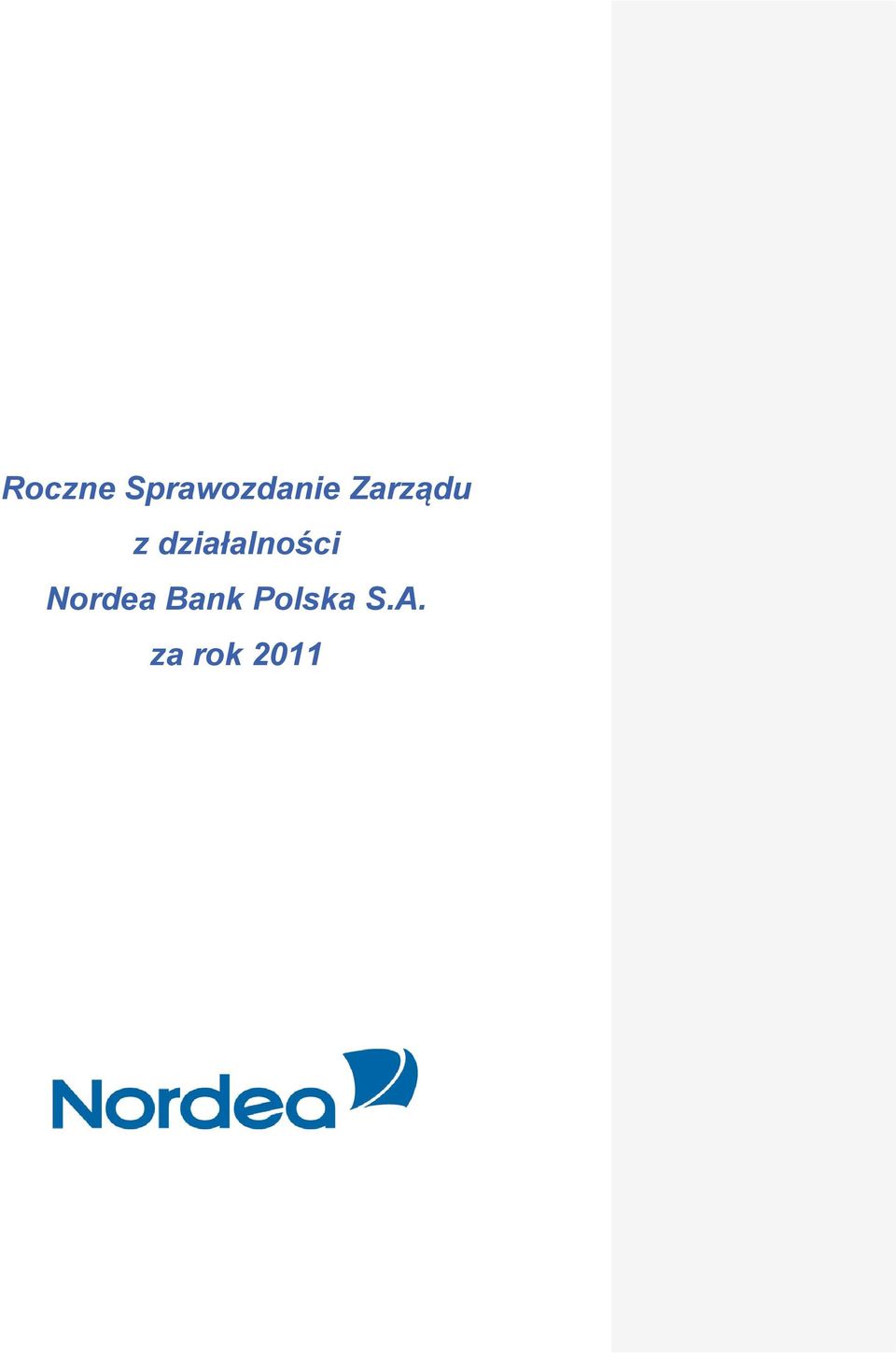 działalności Nordea