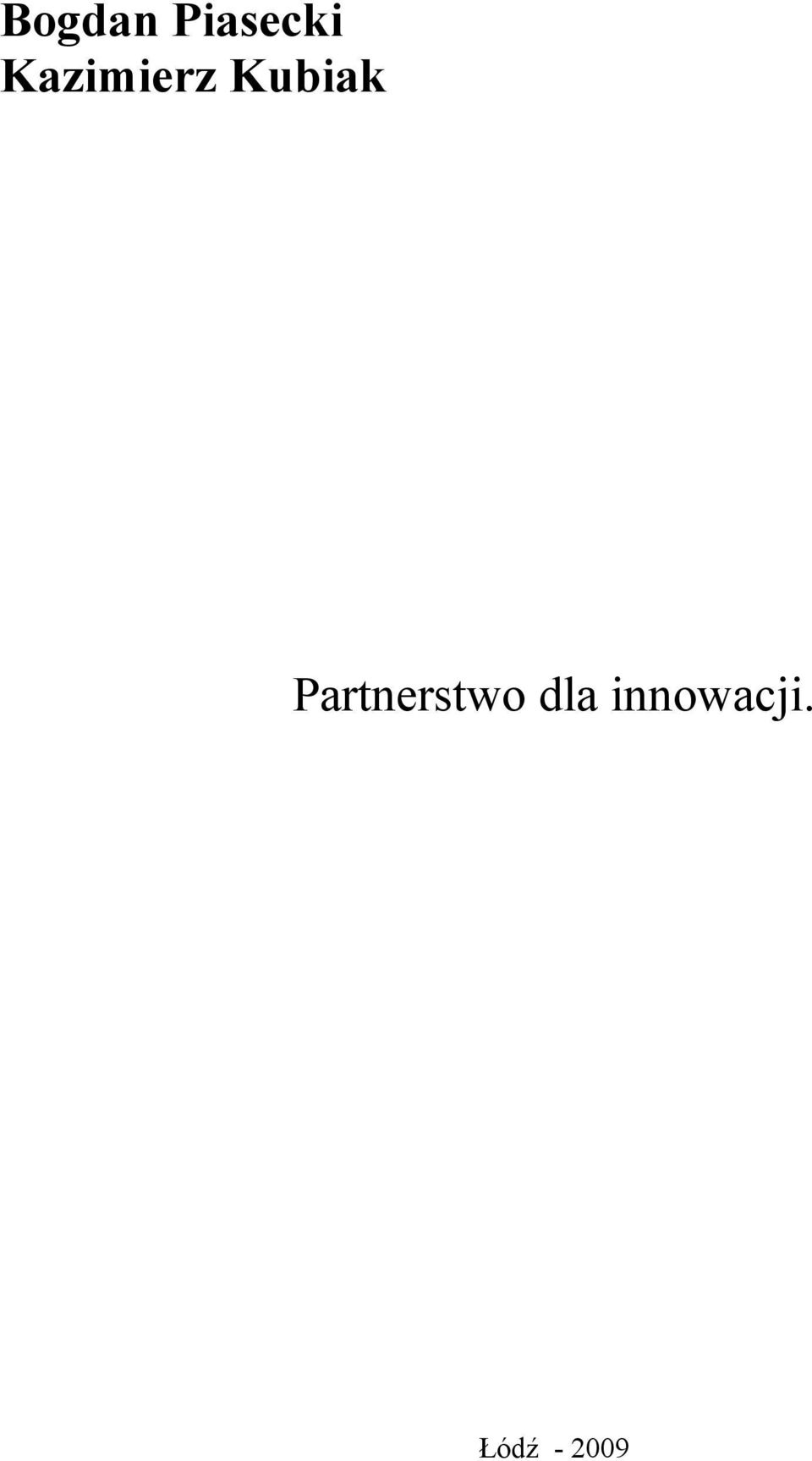 Partnerstwo dla