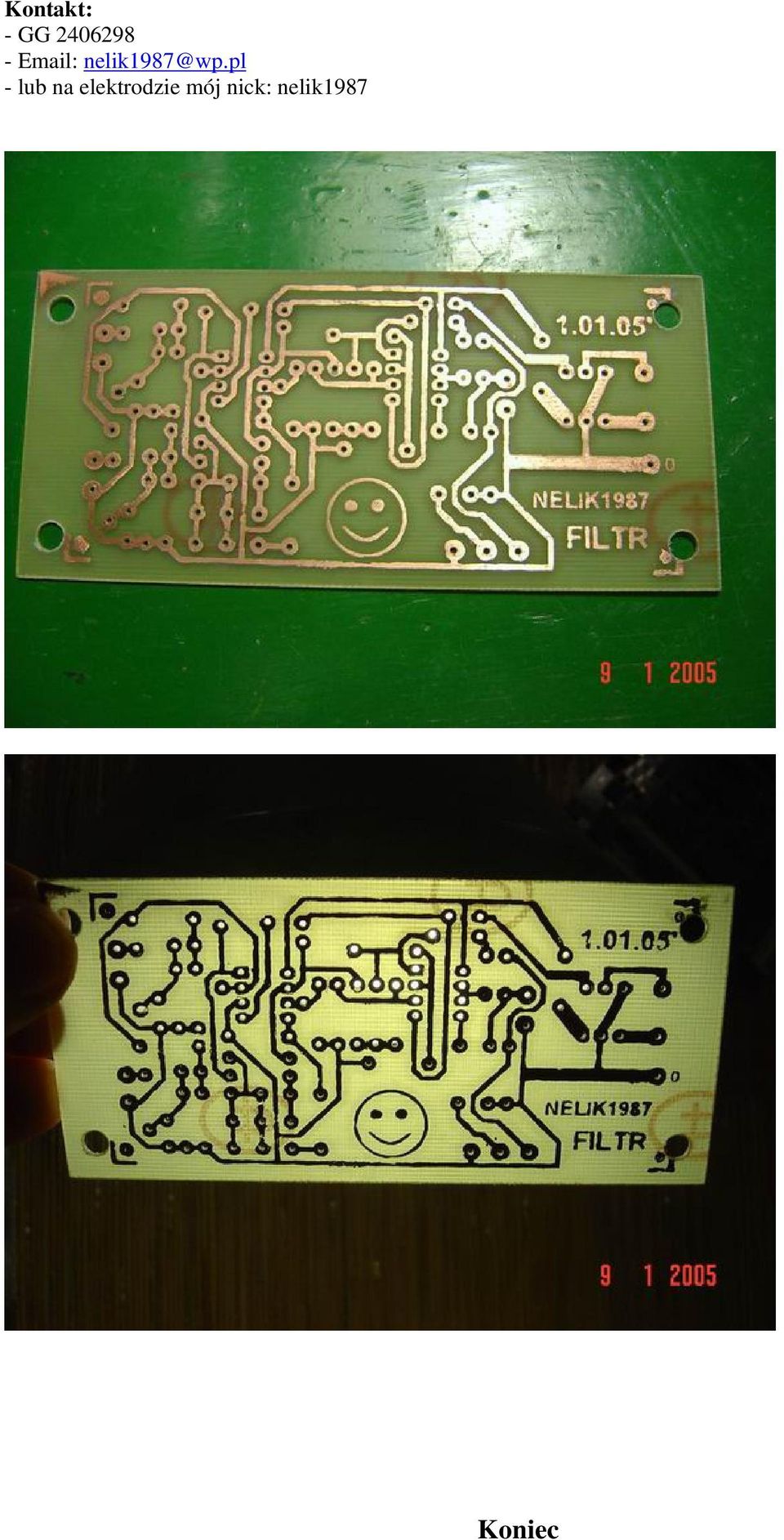 pl - lub na elektrodzie