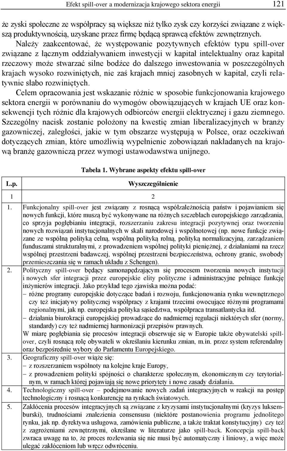 Należy zaakcentować, że występowanie pozytywnych efektów typu spill-over związane z łącznym oddziaływaniem inwestycji w kapitał intelektualny oraz kapitał rzeczowy może stwarzać silne bodźce do