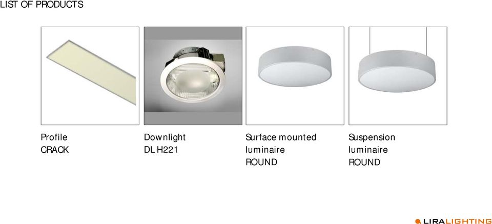 Surface mounted luminaire