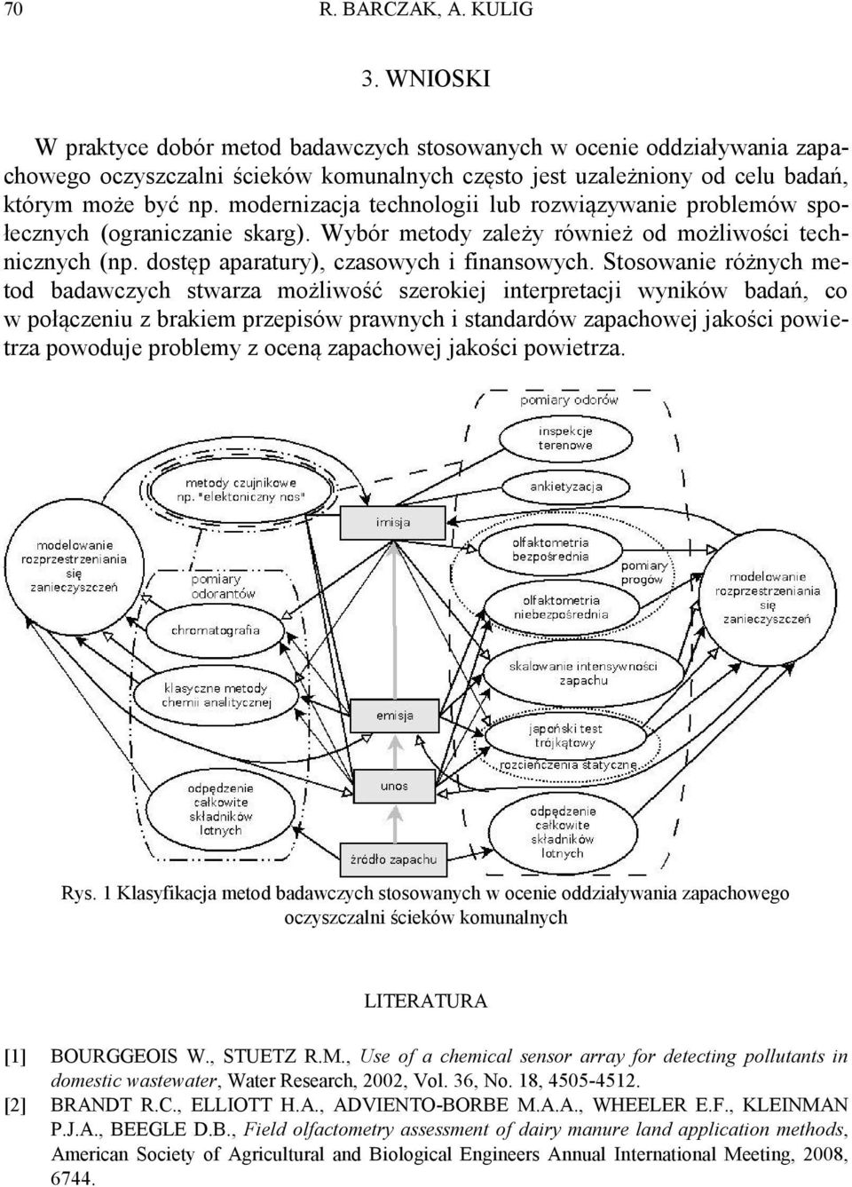 modernizacja technologii lub rozwiązywanie problemów społecznych (ograniczanie skarg). Wybór metody zależy również od możliwości technicznych (np. dostęp aparatury), czasowych i finansowych.