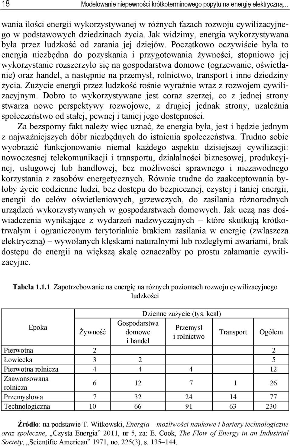 Początkowo oczywiście była to energia niezbędna do pozyskania i przygotowania żywności, stopniowo jej wykorzystanie rozszerzyło się na gospodarstwa domowe (ogrzewanie, oświetlanie) oraz handel, a