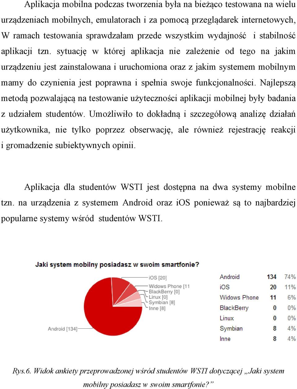 sytuację w której aplikacja nie zależenie od tego na jakim urządzeniu jest zainstalowana i uruchomiona oraz z jakim systemem mobilnym mamy do czynienia jest poprawna i spełnia swoje funkcjonalności.