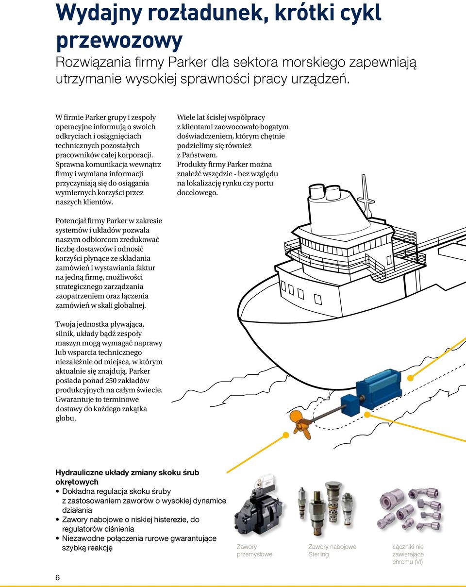 Sprawna komunikacja wewnątrz firmy i wymiana informacji przyczyniają się do osiągania wymiernych korzyści przez naszych klientów.