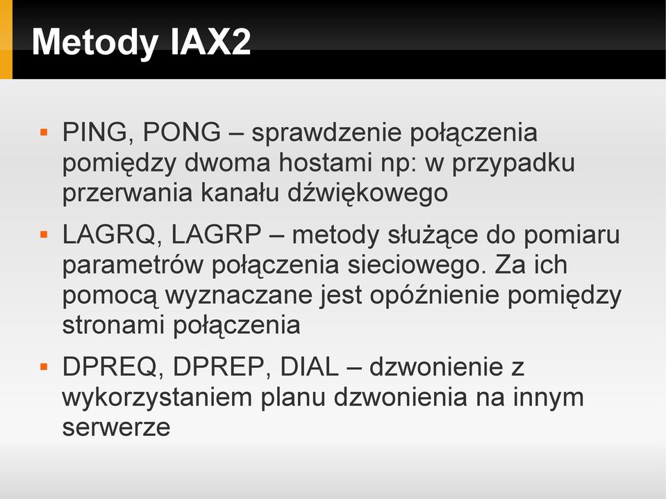 połączenia sieciowego.