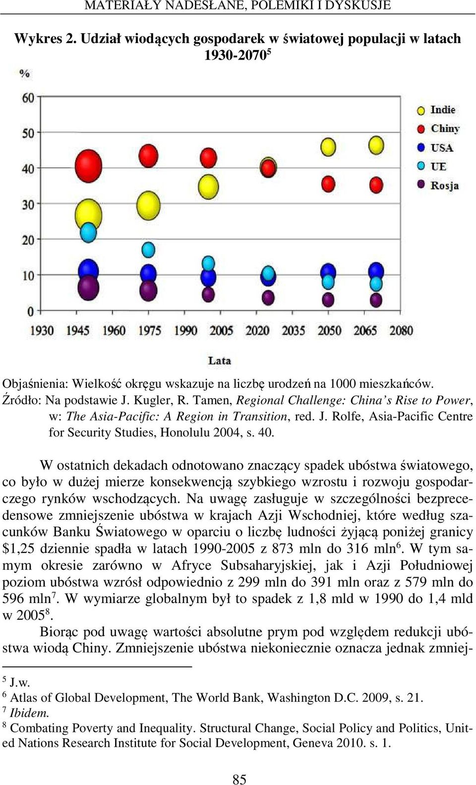 W ostatnich dekadach odnotowano znaczący spadek ubóstwa światowego, co było w dużej mierze konsekwencją szybkiego wzrostu i rozwoju gospodarczego rynków wschodzących.