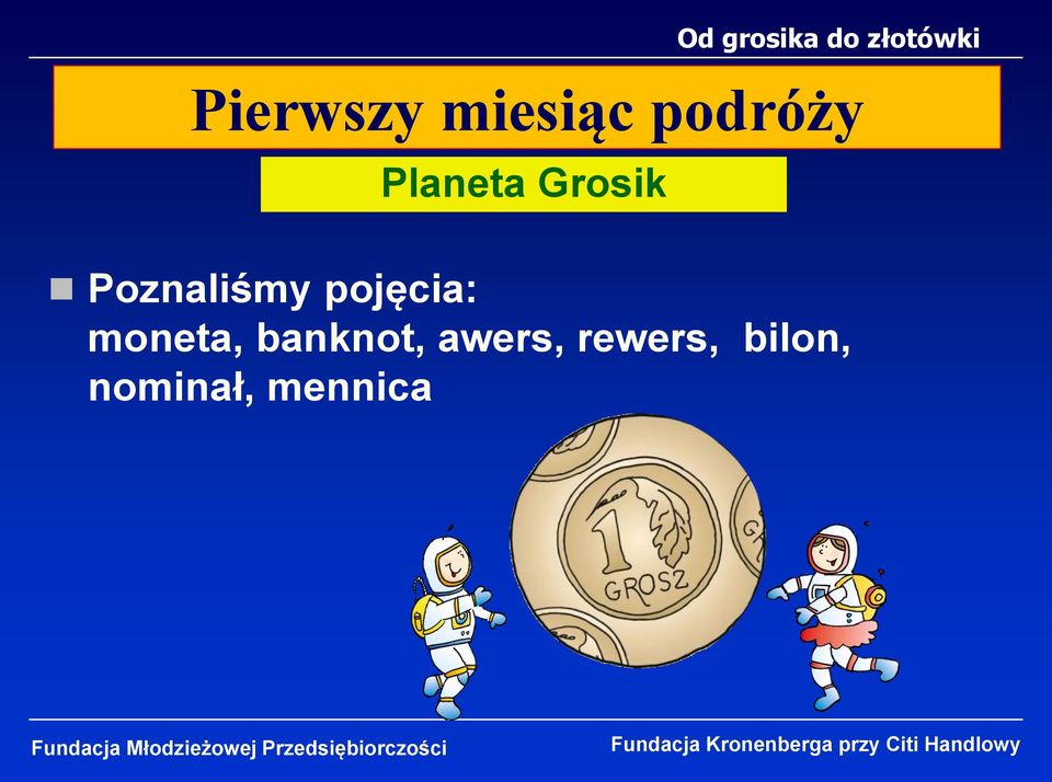 pojęcia: moneta, banknot,