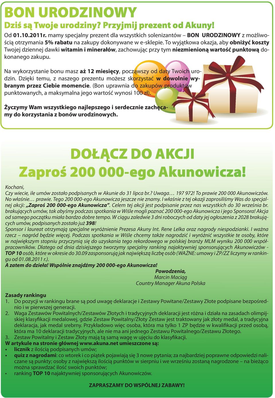 To wyjątkowa okazja, aby obniżyć koszty Twojej dziennej dawki witamin i minerałów, zachowując przy tym niezmienioną wartość punktową dokonanego zakupu.