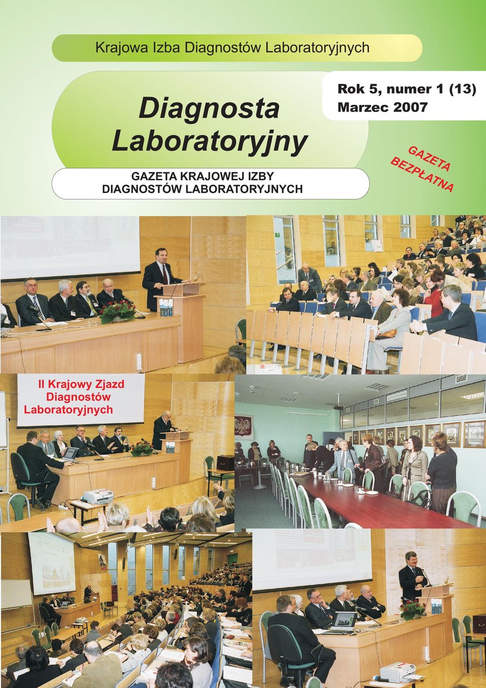 LABORATORYJNYCH II Krajowy Zjazd Diagnostów