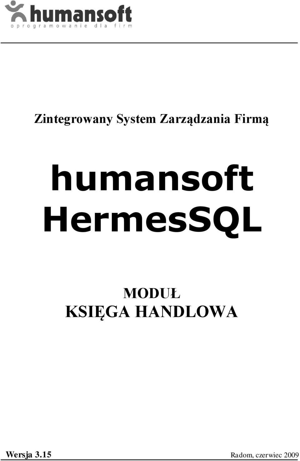 HermesSQL MODUŁ KSIĘGA