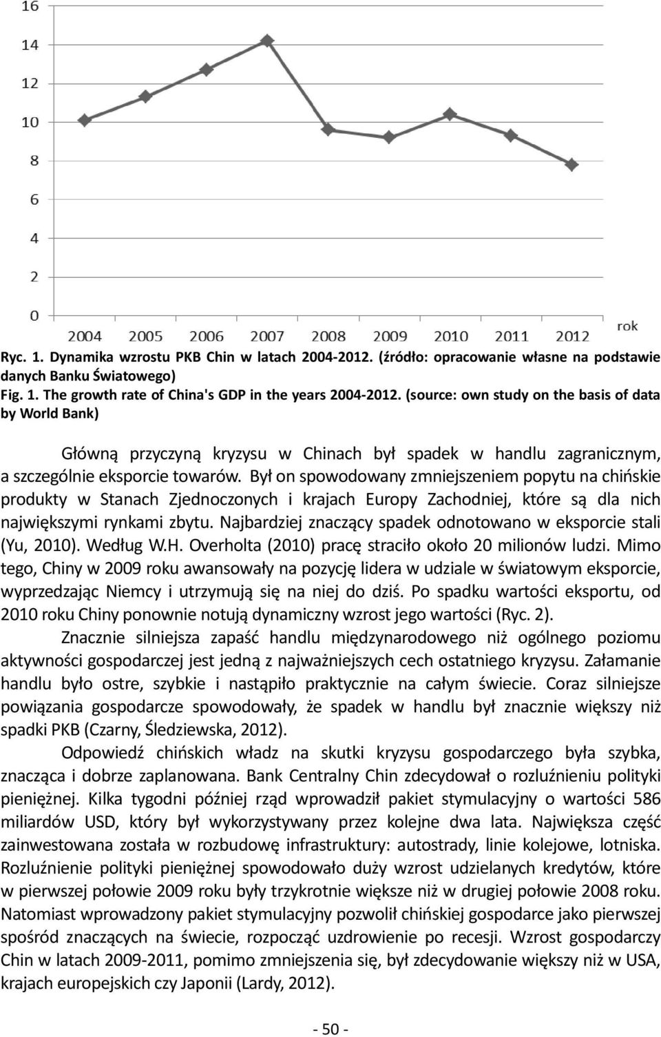 Był on spowodowany zmniejszeniem popytu na chińskie produkty w Stanach Zjednoczonych i krajach Europy Zachodniej, które są dla nich największymi rynkami zbytu.