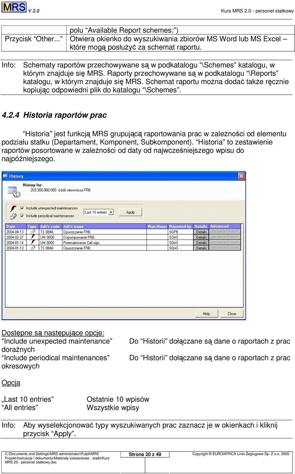 Schemat raportu mona doda take rcznie kopiujc odpowiedni plik do katalogu \Schemes. 4.2.