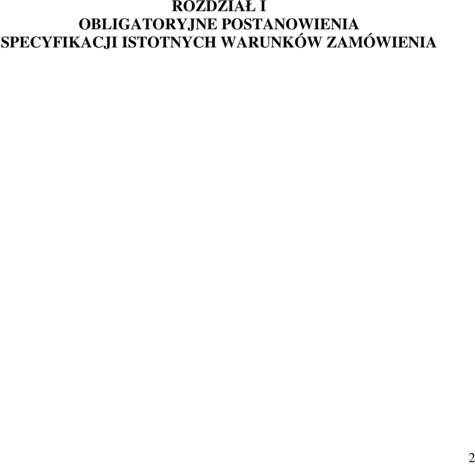 POSTANOWIENIA