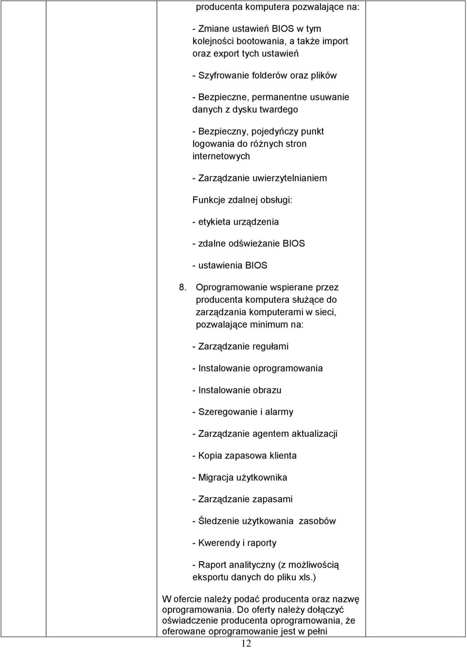 BIOS - ustawienia BIOS 8.