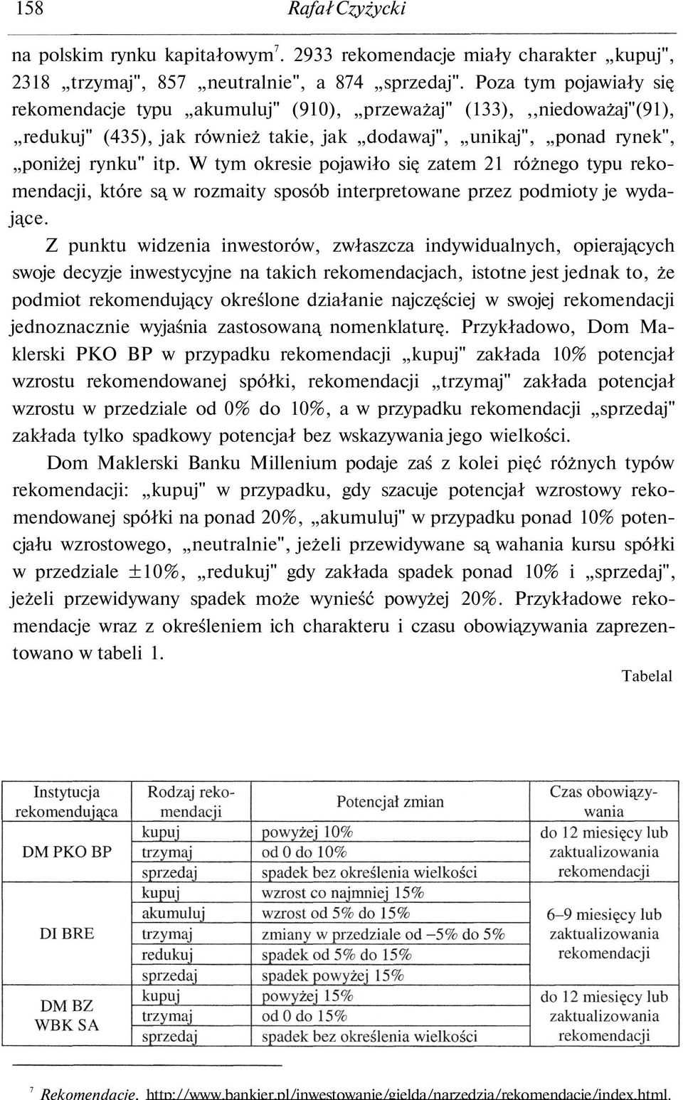 W tym okresie pojawiło się zatem 21 różnego typu rekomendacji, które są w rozmaity sposób interpretowane przez podmioty je wydające.