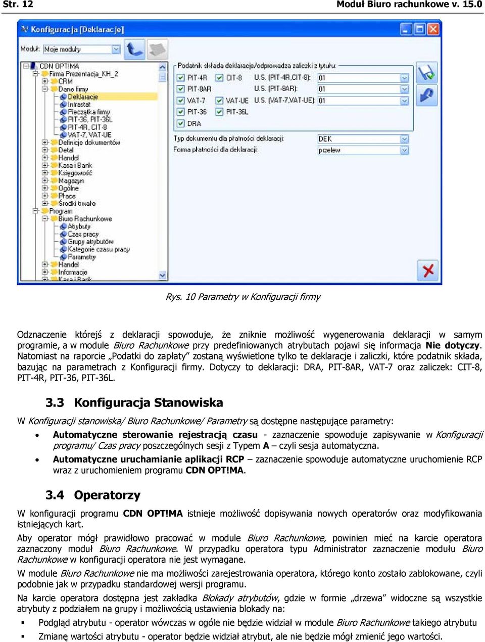 atrybutach pojawi się informacja Nie dotyczy.