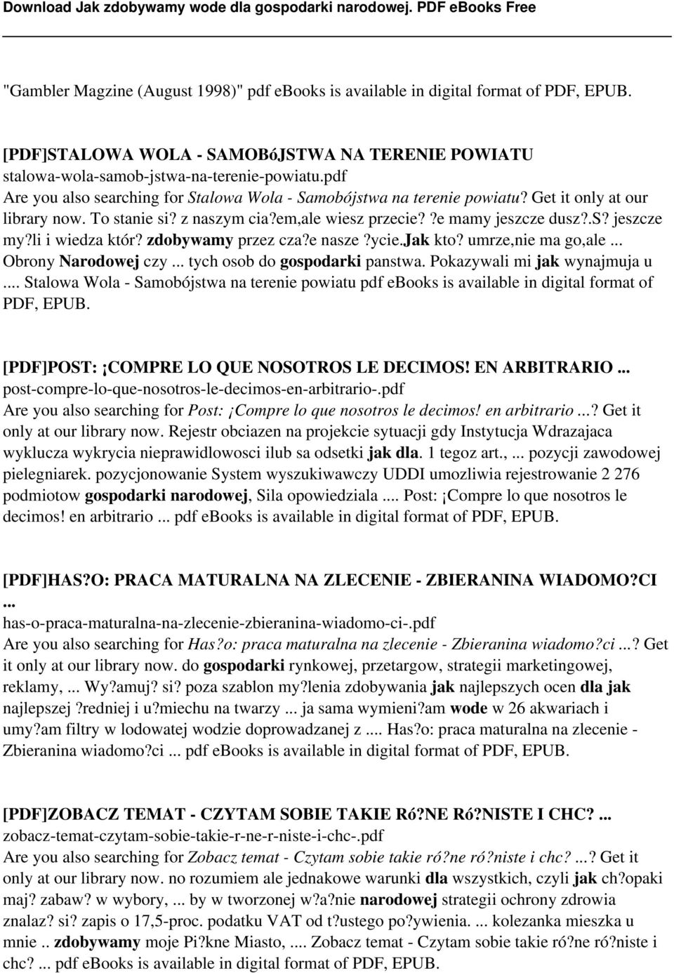 li i wiedza któr? zdobywamy przez cza?e nasze?ycie.jak kto? umrze,nie ma go,ale... Obrony Narodowej czy... tych osob do gospodarki panstwa. Pokazywali mi jak wynajmuja u.