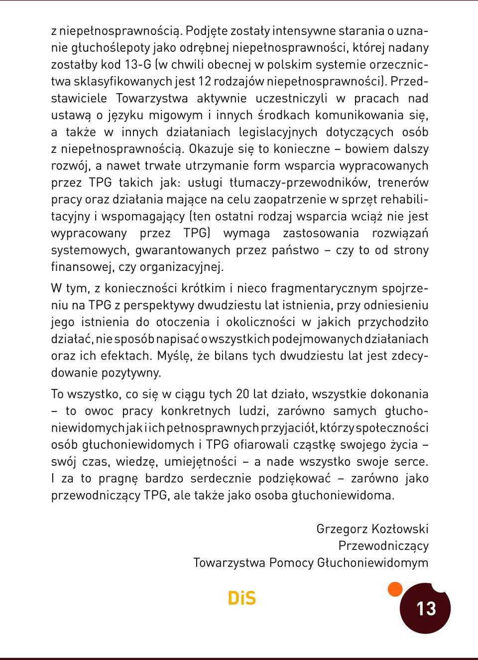 12 rodzajów niepełnosprawności).