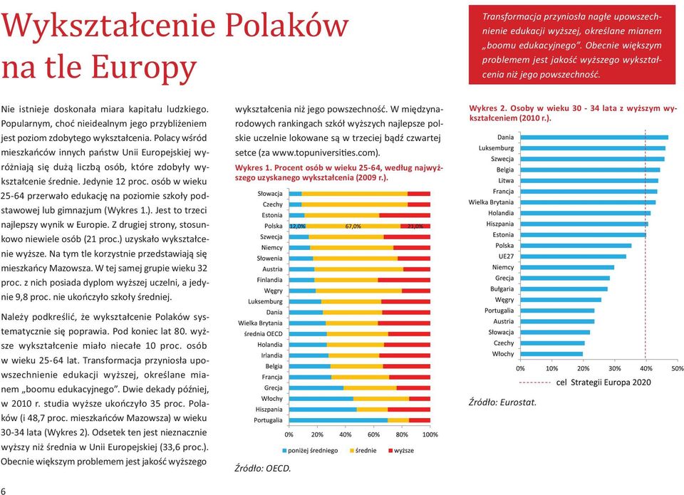 Popularnym, choć nieidealnym jego przybliżeniem jest poziom zdobytego wykształcenia.