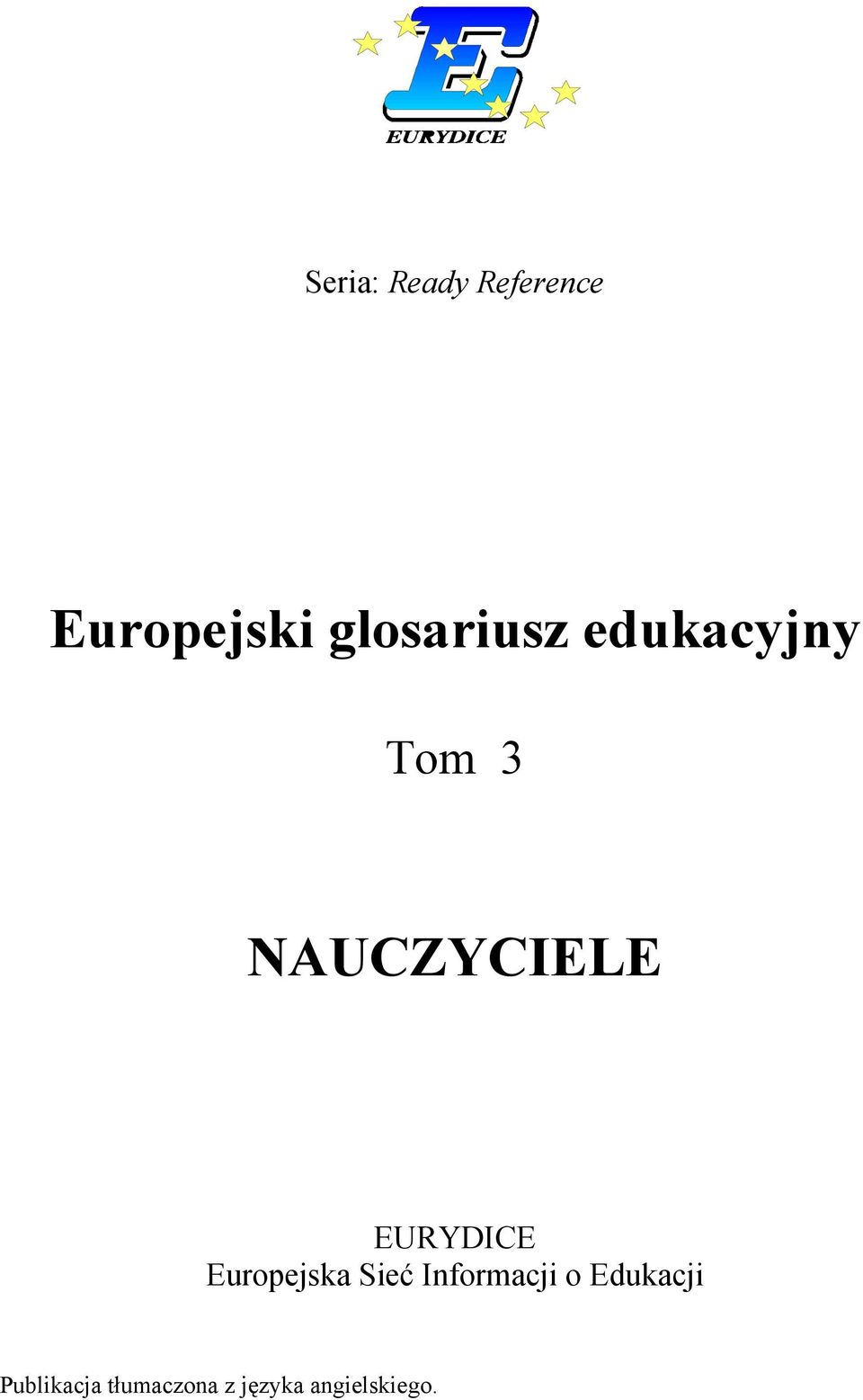 EURYDICE Europejska Sieć Informacji o