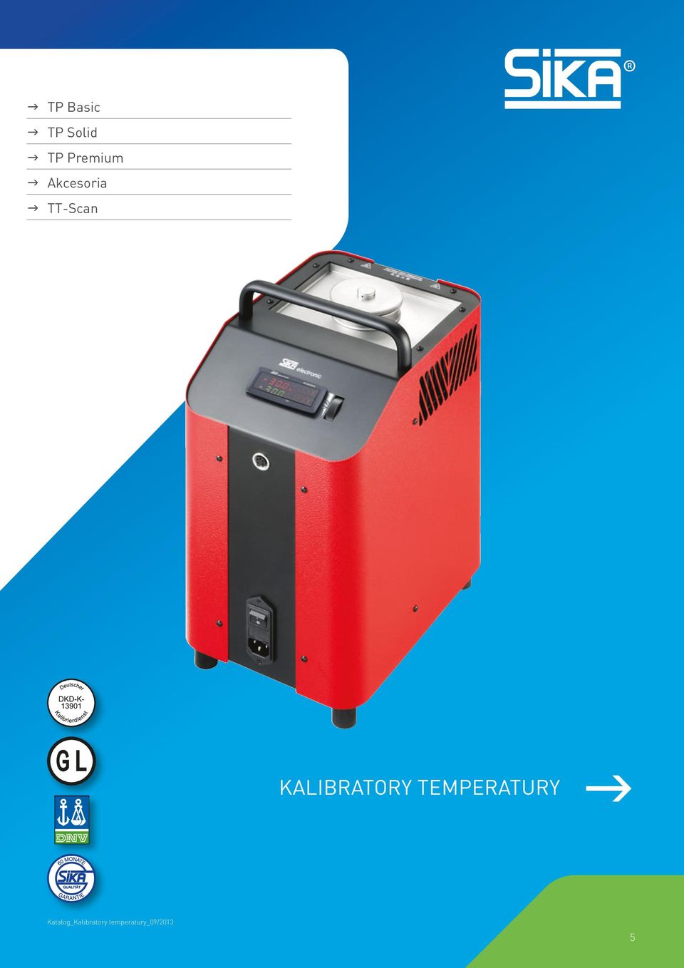 KALIBRATORY TEMPERATURY