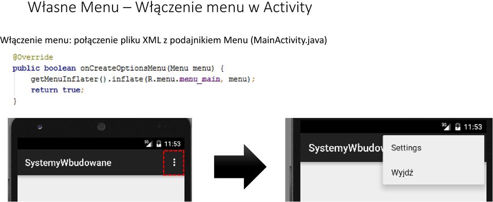 połączenie pliku XML z