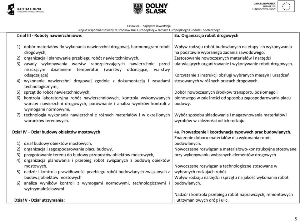 warstw zabezpieczających nawierzchnie przed niszczącym działaniem temperatur (warstwy odcinające, warstwy odsączające) 4) wykonanie nawierzchni drogowej zgodnie z dokumentacją i zasadami