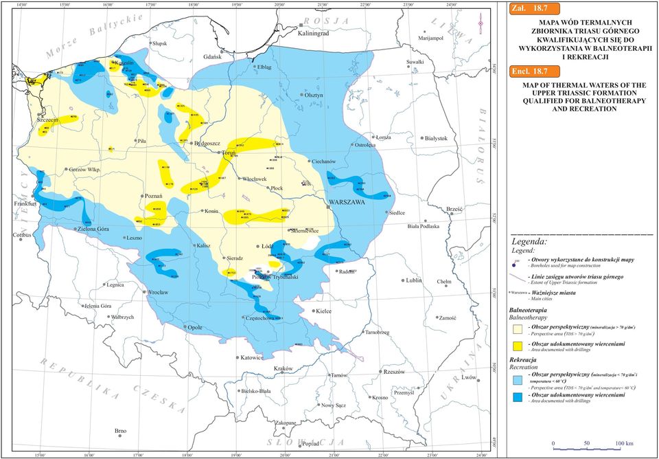 Bielsk-Biała Płck Pitrków Trybunalski Kraków Skierniewice ROSJA Kaliningrad Olsztyn Ciechanów Kielce WARSZAWA Radm Tarnów Nwy Sącz Łmża Ostrłęka Tarnbrzeg Krsn Siedlce Rzeszów Przemyśl Suwałki Biała