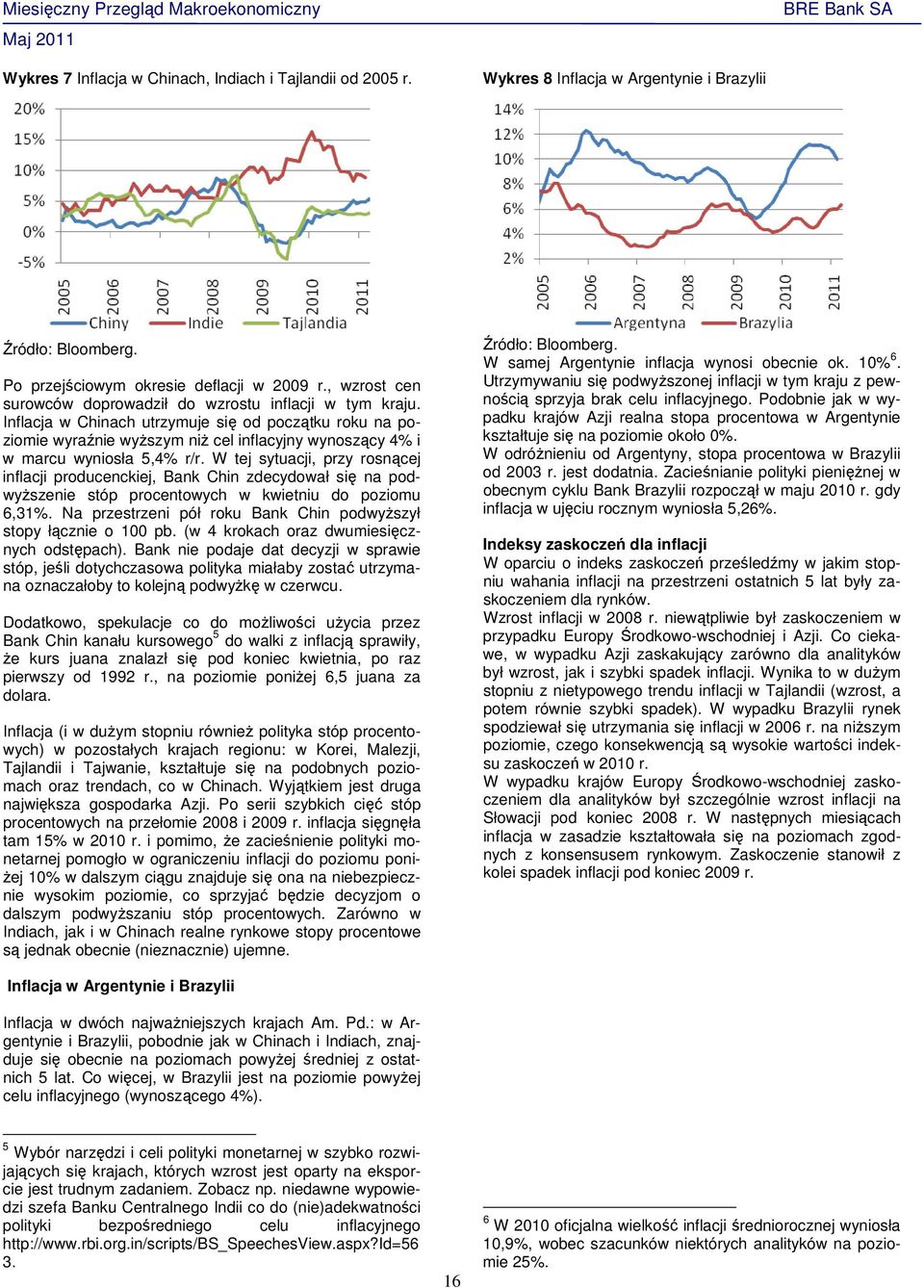 Inflacja w Chinach utrzymuje się od początku roku na poziomie wyraźnie wyższym niż cel inflacyjny wynoszący 4% i w marcu wyniosła 5,4% r/r.