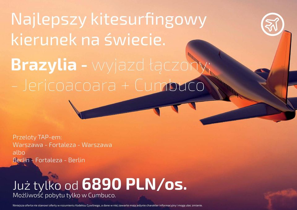 Warszawa albo Berlin - Fortaleza - Berlin Już tylko od 6890 PLN/os.