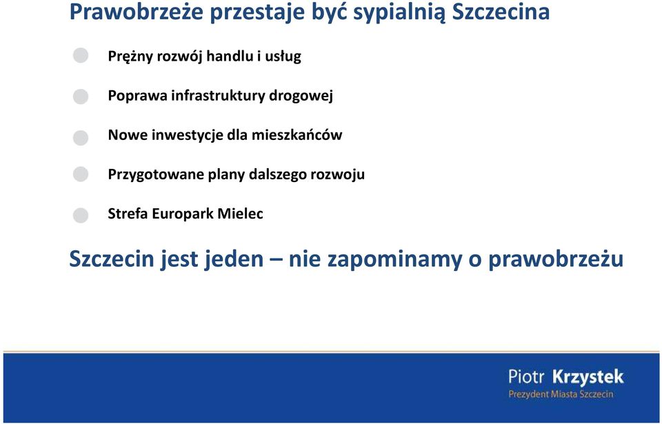 inwestycje dla mieszkańców Przygotowane plany dalszego