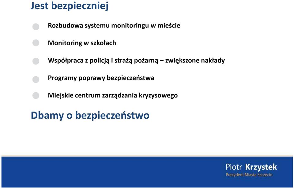 pożarną zwiększone nakłady Programy poprawy